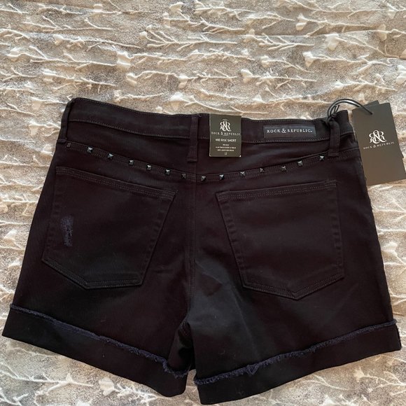 New! Rock & Republic Denim Jean Shorts - Picture 2 of 4